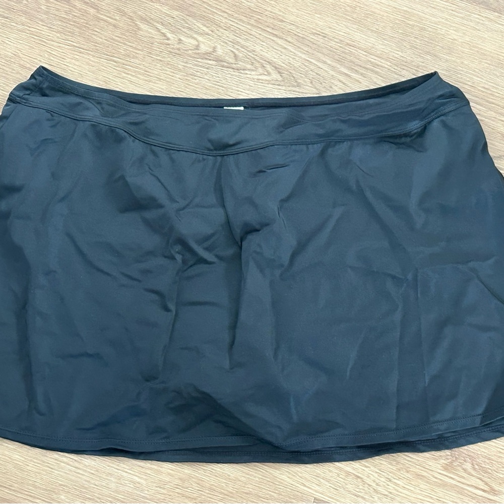 Black Swim Skirt